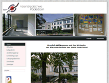 Tablet Screenshot of abendrealschule.lspb.de